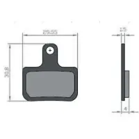 Brenta Ciclo Level T/tl/tml/axs/ultimate Sram Sinterbremsbeläge