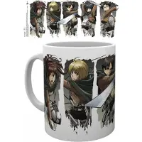 Attack On Titan Tazza 320ml Subli Character Montage