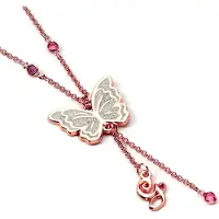 Wicked Glinda Butterfly Necklace Rose Gold