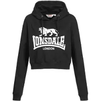 Lonsdale Roxeth Cropped Kapuzenpullover