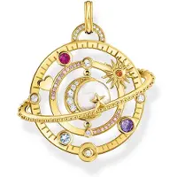 Thomas Sabo PE953-776-7 Anhänger mit Planetenring Goldfarben