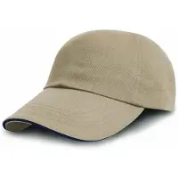 Result Brushed Cotton Decorators Cap With Sandwich Peak