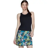 SKECHERS Performance GO WALK Shelf Bra Tank Nylon Damen Schwarz Tanktops