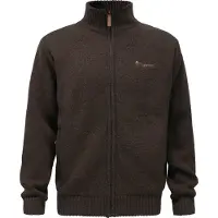 Pinewood Hurricane Full Zip Sweater d.brown melange (235) S