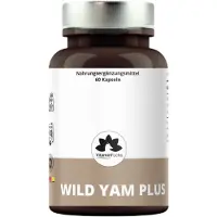 VitaminFuchs Wild Yam - 60 Kapseln Yamswurzel + D3 St