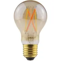 LumenXL Smarte E27-Lampe 7W, Ø60mm, mit Tuya-App, 2000-5000K, dim-to-warm