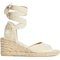 Lk bennett Marianne Peep Espadrilles Ecru Größe: 37 | Espadrilles Outlet | Damen | Braun