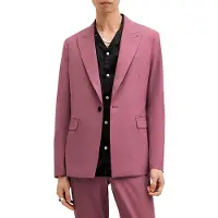 AllSaints Aura Blazer Pink Größe: 44 | Blazer Outlet | Herren | Rosa