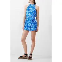 French Connection Avalina Delphine Jumpsuit Blue Größe: 16 | Playsuits Outlet | Damen | Blau