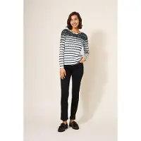 White Stuff Roxy Sequin Top Ivory Größe: 12 | Longsleeves Outlet | Damen | Weiß