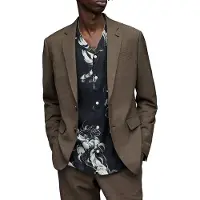 AllSaints Lenox Blazer Brown Größe: 34 | Blazer Outlet | Herren | Braun