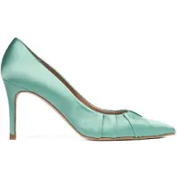 Lk bennett Florena Pleated Pump Teal Größe: 35 | Pumps Outlet | Damen | Cyan