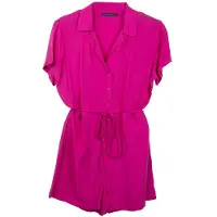 French Connection Rever Playsuit Wild Rosa Größe: 6 | Playsuits Outlet | Damen