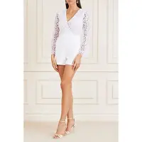 Guess Marciano By Cassandra Romper True White Größe: 38 | Playsuits Outlet | Damen | Weiß