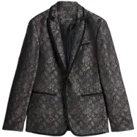 John Varvatos Slim Fir Btn Front Closure Jacket With S Almond Größe: 54 | Blazer Outlet | Herren | Braun