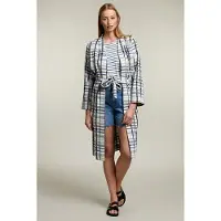 River Woods Multicolor Checked Kimono Größe: 38 | Bademäntel Outlet | Damen