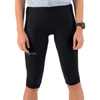 Rogelli Damen Dreiviertel Fahrradhose Basic mit Active Padding und Race Fit