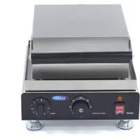 Maxima Robustes Churros-Waffeleisen für 10 Stück mit Timer und Thermostat
