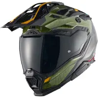NEXX X.WED 3 Furka Carbon Grün Gelb Adventure Integralhelm Größe XL