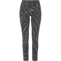 LASCANA Leggings mit Zebramuster und breitem Bund, Loungewear