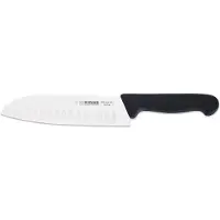 Giesser Santokumesser 18 cm Edelstahl/Kunststoff Schwarz