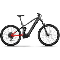Haibike ALLMTN 4 800 silver/red/black glänzend 2025 44 cm