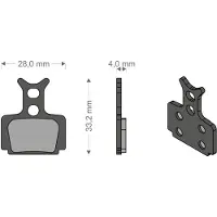 Brenta Ciclo T1 Racing/r1/mega/rx/cura Formula Sinterbremsbeläge