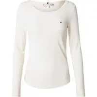 Tommy Hilfiger Slim 5x2 Rib O-neck Ls Calico Größe: XXL | Longsleeves Outlet | Damen