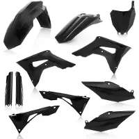 Acerbis Full Plastik Kits CRF 250/450 19-21 Schwarz