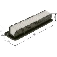 Bosch Luftfilter F 026 400 416