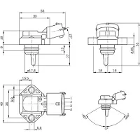 Bosch Sensor, Saugrohrdruck 0 281 002 316
