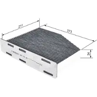 Bosch Innenraumfilter 1 987 432 597