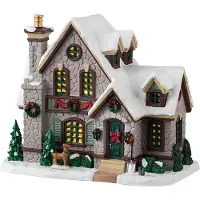 Lemax Weiße Weihnachten 15x24x21 cm Weihnachtshaus