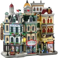 Lemax Das Holly Jolly Hotel 15x35x31 cm Weihnachtshaus