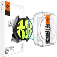 Spigen EZ FIT Glas.tR Displayschutzfolie mit Applikator für Samsung Galaxy Watch 7 - 40 mm - Transparent