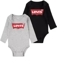 Levi's Kids Levis Kids Langarmbody "LS 2PK BATWING BODYSUIT", UNISEX