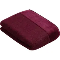 Vossen Duschtücher Pure Berry (67 x 140 cm) (2er-Set)