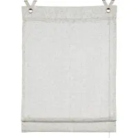 Gardinia GRS Raffrollo Zen Silence Reis weiß ohne Bohren 60x140 cm inkl. Zubehör