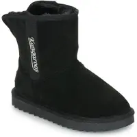 Kangaroos K-UK Holy Kinderschuhe Mädchen Winterstiefel Schwarz Freizeit