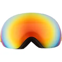Red Bull Skibrille BENT-01RE2 Black Brown With Red Mirror