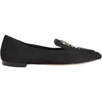 Boden Embellished Suede Loafer Blk Größe: 36 | Ballerinas Outlet | Damen