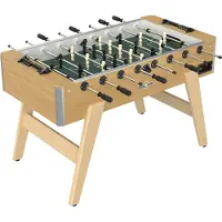 Deutscher Meister , Tischfußball Kickertisch "PROFILINE 2.0", buche