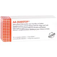 AA-Vet AA Diarstop Ergänzungsmittel für Hund und Katze (Tablette)