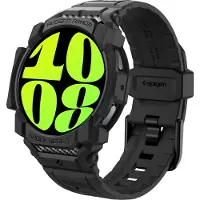 Spigen Rugged Armor Pro Hülle für Samsung Galaxy Watch 7 - 40 mm - Matte Black
