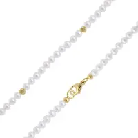 Trendor 15916 Damenkette Muschelkern-Perlen