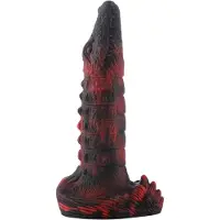 Hismith Premium Fantasy Dildo KlicLok Aufsatz 22 cm Crocodilly
