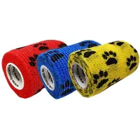 LisaCare Pfotenpflaster 7,5cmx4,5m - Tierbandagen 3 St Bandage(s)
