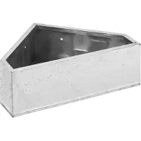 Wiesenfield Futtertrog - 64 x 46 x 21 cm - 30 l - dreieckig