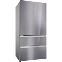 Haier HFR79F19EFGK, 703 l, SN-T, 12 kg/24h, E, Fresh Zone Fach, Edelstahl