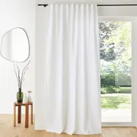 La redoute interieurs Leinenvorgang Elba Mit Faltenband 300 x 140 cm